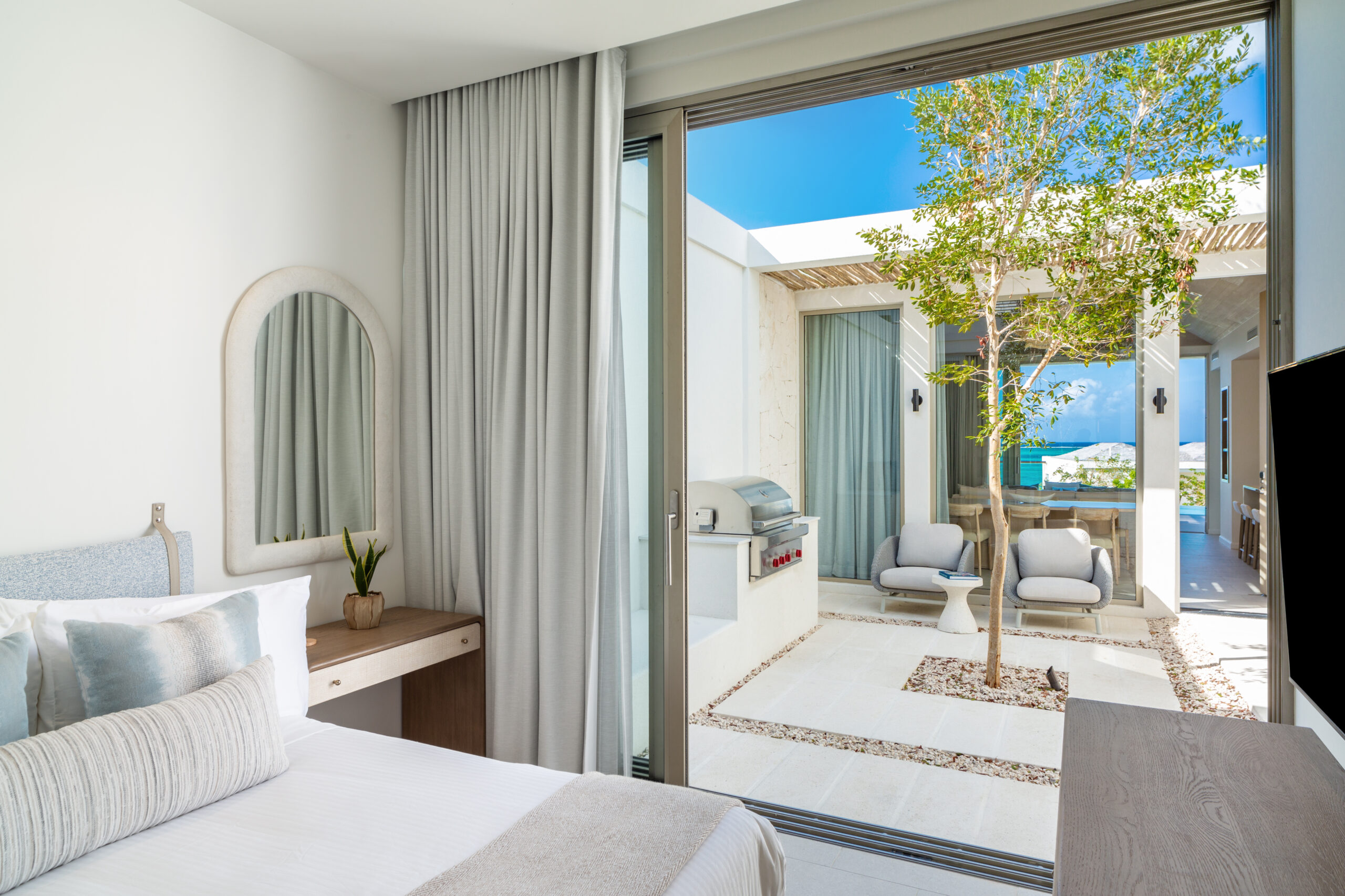 RH V301 Bedroom with courtyard view